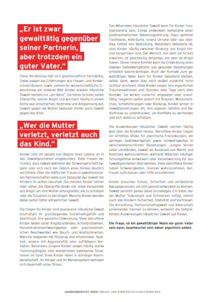 Einleger Jahresbericht 2025
